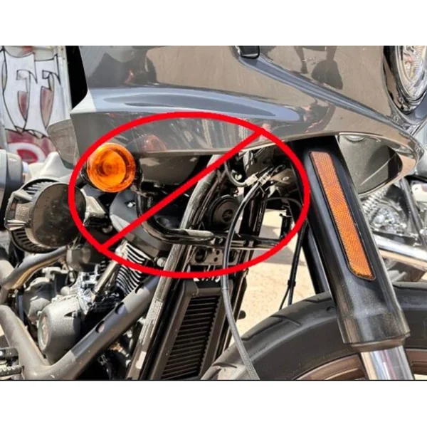 Paul Yaffe Stealth Fairing Support Bar for 2022-Up Harley Low Rider ST - Image 2