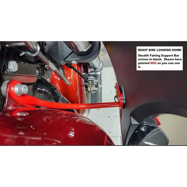 Paul Yaffe Stealth Fairing Support Bar for 2022-Up Harley Low Rider ST - Image 4