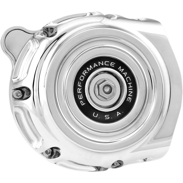 Performance Machine Vintage Air Cleaner for 2017-2023 Harley M8 - Chrome - Image 2
