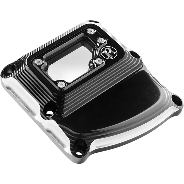 Performance Machine Vision Transmission Top Cover for Harley Touring - Contrast Cut