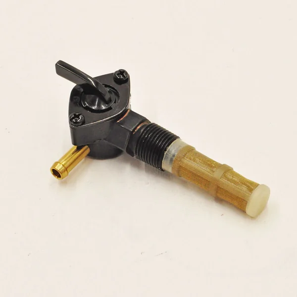 Petcock - Black - 3/8” NPT - 90 Degree Fuel Outlet - 1/4” ID Fuel Hose - Fits 1966-1974 Harley Models - Image 6