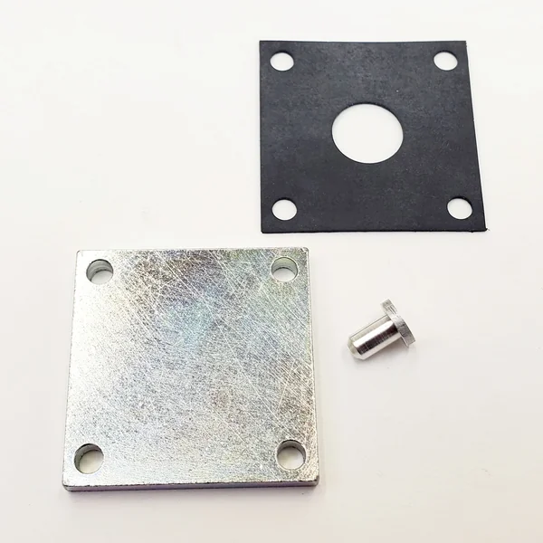 Petcock Vacuum valve block-off plate/bypass Kit with Plate, Gasket, Vacuum Hose Plug and Installation Instructions for Carbureted Harley Davidson Sportster & Big Twin Models – Made in USA