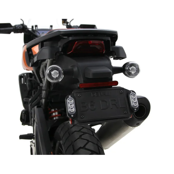 Plug-&-Play Rear T3 Turn Signal License Plate Kit for Harley-Davidson Pan America 1250