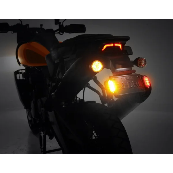 Plug-&-Play Rear T3 Turn Signal License Plate Kit for Harley-Davidson Pan America 1250 - Image 3