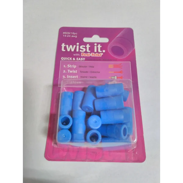 Posi Products Posi-Twist 14-24 Ga. | 18Pcs, Blue