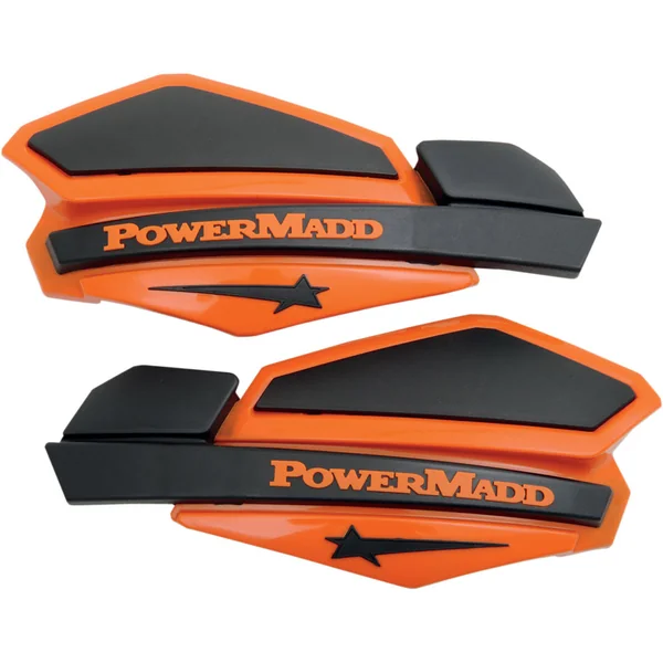Powermadd Star Series Hand Guards - Orange/Black