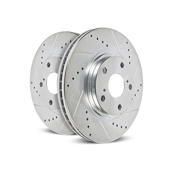 Powerstop Evolution Front Drilled and Slotted Rotors2016-2024 Camaro SS