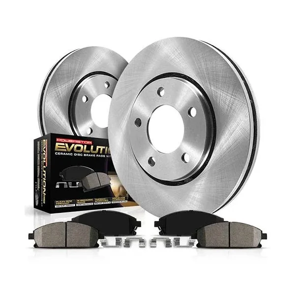 PowerStop Z17 Evolution OE Front Brake Kit2015-2020 Ford Mustang GT & EcoBoost w/ 4 Piston Front Calipers