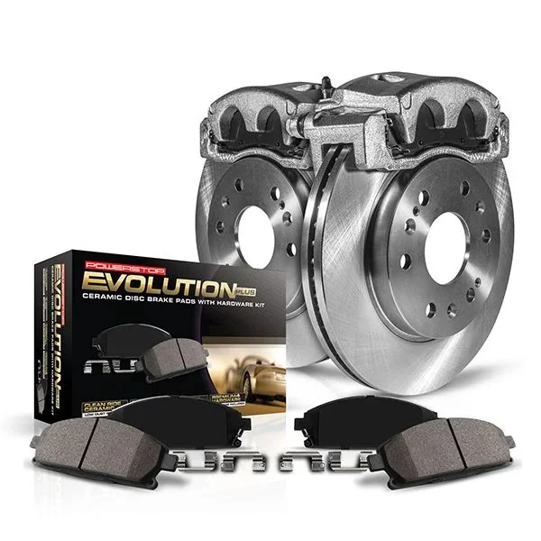 PowerStop Z17 Evolution OE Front Brake Kit w/ Calipers2015-2019 Ford Mustang V6 & EcoBoost w/ 2 Piston Front Calipers