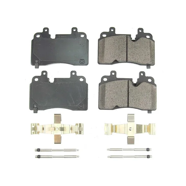 PowerStop Z17 Evolution Plus Ceramic Front Brake Pads W/Hardware2020-2026 Chevrolet Corvette C8 Stingray - Image 2