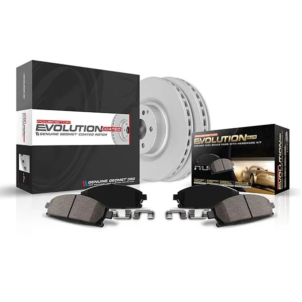 PowerStop Z17 Evolution Plus Geomet Coated Brake Kit, Rear2010-2015 Camaro V6 & 2008-2013 Cadillac CTS