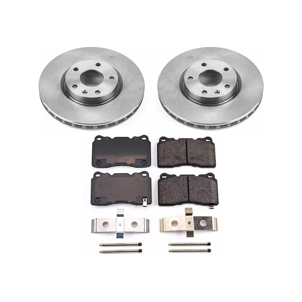 PowerStop Z17 Evolution Plus Stock Replacement Front Brake Upgrade Kit2015-2019 Chevrolet C7 Corvette Stingray - Image 2