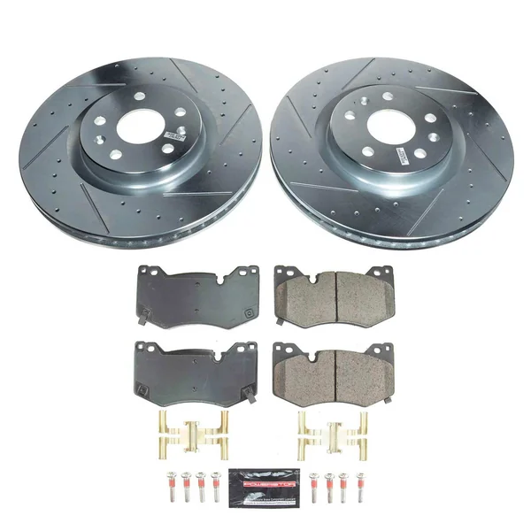 PowerStop Z23 Evolution Sport Brake Kit, Front2020-2026 Corvette Stingray Z51 - Image 2