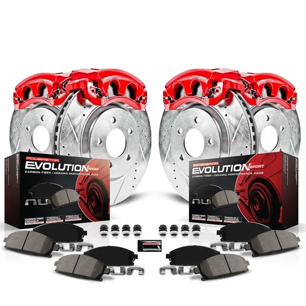 PowerStop Z23 Evolution Sport Brake Kit w/Calipers, Front & Rear2010-2015 Camaro V6
