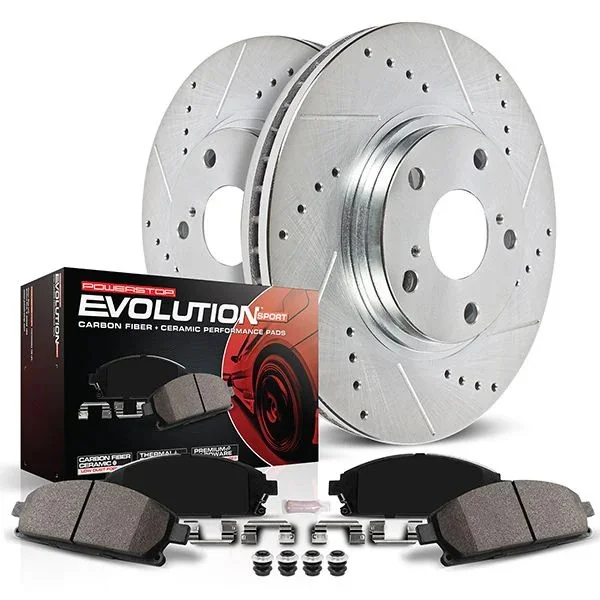 Powerstop Z23 Evolution Sport Brake Upgrade Kit, Front2010-2015 Camaro V6