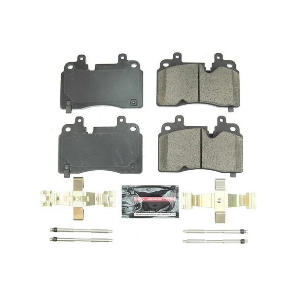 PowerStop Z23 Evolution Sport Carbon-Fiber Front Brake Pads2020-2026 Chevrolet Corvette C8 Stingray - Image 2