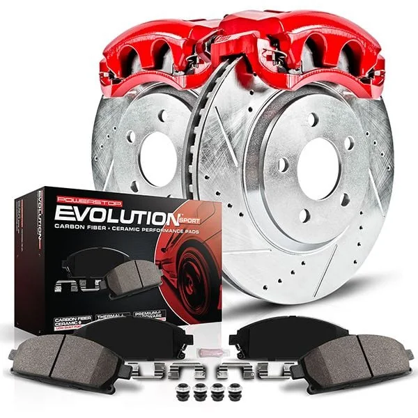 PowerStop Z23 Evolution Sport Rear Brake Kit w/ Calipers2015-2023 Ford Mustang GT, Ecoboost & Mach 1 w/ 4 & 6 Piston Front Calipers