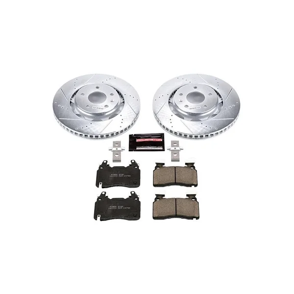 PowerStop Z23 Evolution Sport Rear Brake Upgrade Kit2014-2019 Chevrolet C7 Corvette Stingray Z51 2 - Image 2