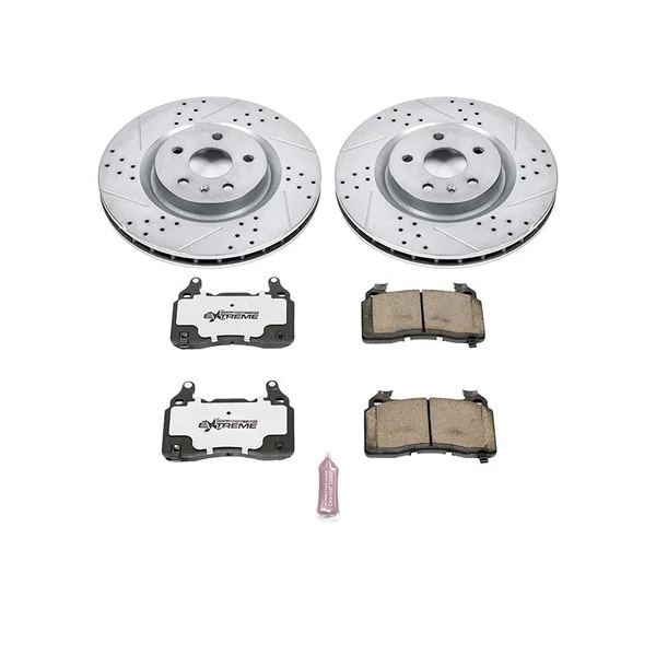 Powerstop Z26 Extreme Street Warrior Front Brake Upgrade Kit2010-2015 Camaro SS & SS/1LE - Image 2