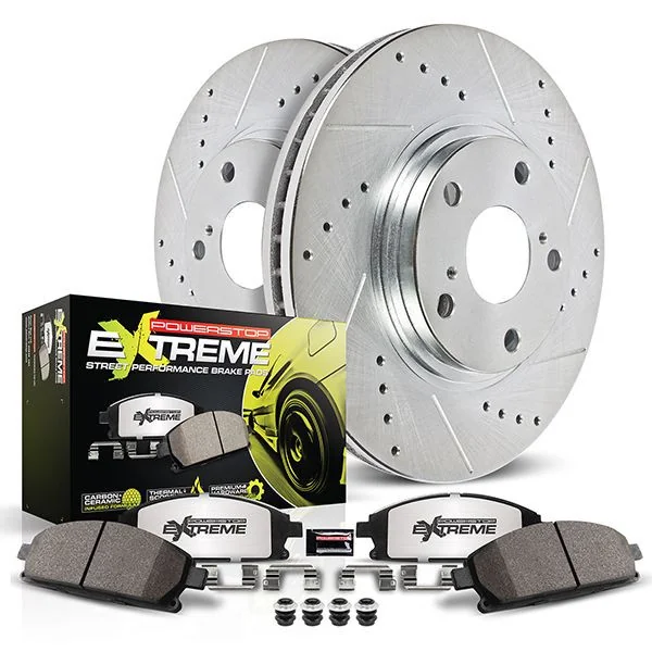 PowerStop Z26 Extreme Street Warrior Upgrade Kit, Front2016-2024 Camaro SS w/ 4 Piston Front Caliper