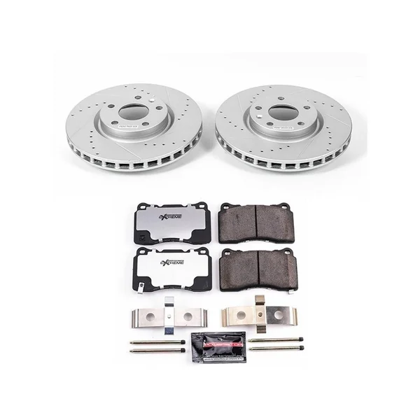 PowerStop Z26 Street Warrior Front Brake Upgrade Kit2014 Chevrolet C7 Corvette Stingray - Image 2