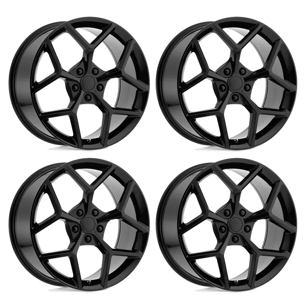 PR126 Z28 Replica Wheel Set, Gloss Black, 20x92010-2024 Camaro