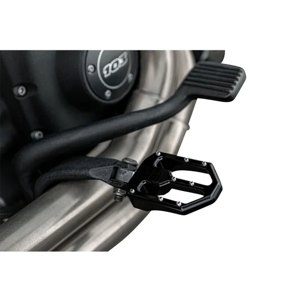 Pro One Moto V1 Foot Pegs for Harley - Black - Image 2