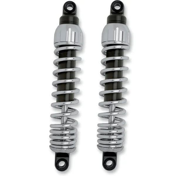 Progressive 444 Series Shocks for 2004-2021 Harley Sportster - Chrome