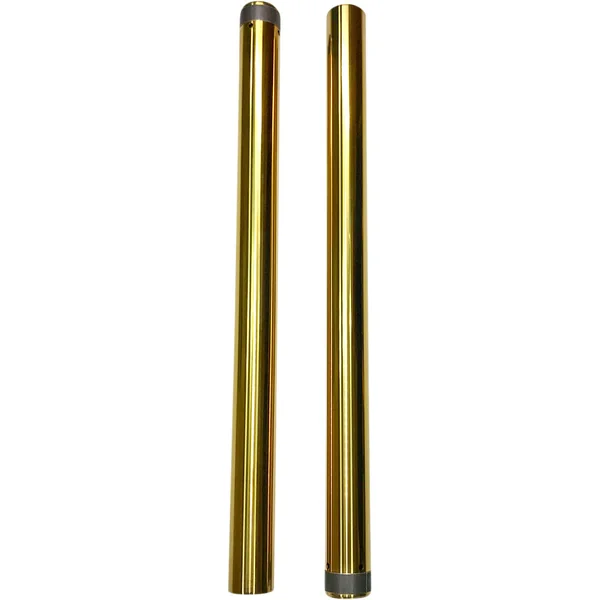 Pro-One 49mm Fork Tubes for 2014-2023 Harley Touring - Gold - Image 2