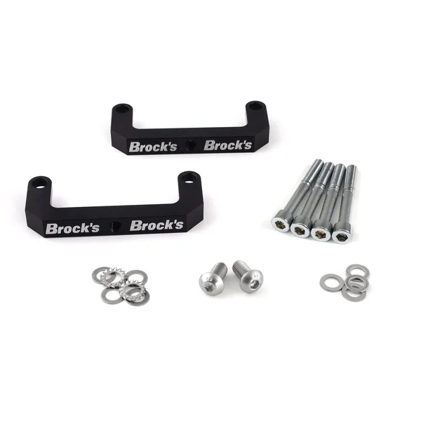 Radial Mount Strap Bracket Kit ZX-14R (12-17), ZX-6R (07-19), ZX-636R (13-19), and Hayabusa (22-26)