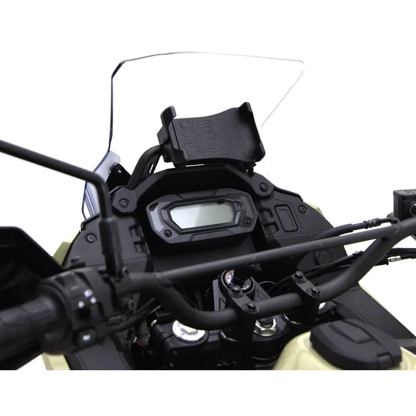 Rally Phone Mount Kit with Wireless Charging Plug-&-Play Harness – Kawasaki KLR650 - Image 3