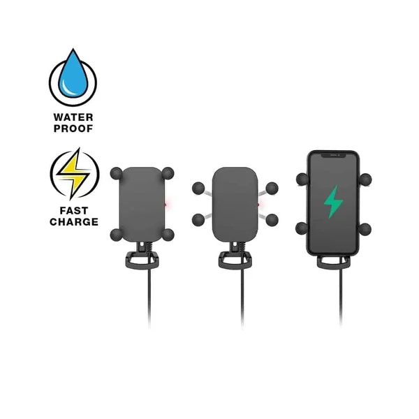 RAM Tough-Charge with X-Grip Tech Waterproof Wireless Charging Holder - Image 2