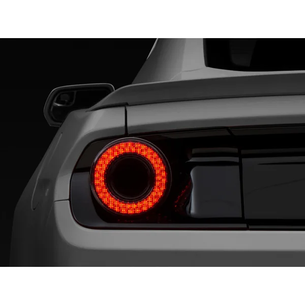 Raxiom Halo LED Tail Lights, Smoked2015-2023 Ford Mustang - Image 3