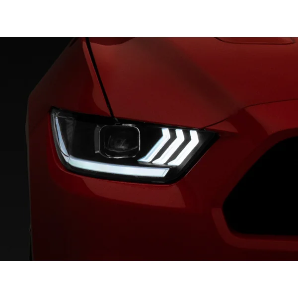 Raxiom LED Projector Headlights, Clear2015-2017 Ford Mustang & 2015-2022 GT350 & GT500 - Image 3