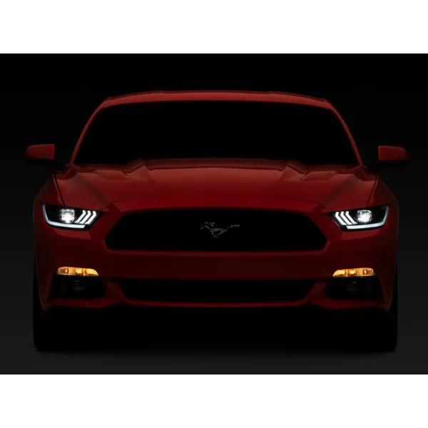 Raxiom LED Projector Headlights, Clear2015-2017 Ford Mustang & 2015-2022 GT350 & GT500 - Image 7