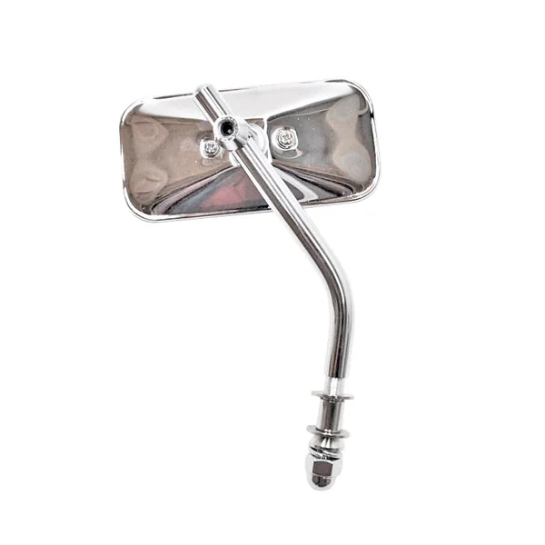Rectangular Mirror “Early Style” w/ Adjustable Arm - Chrome - Left or Right Side - Fits ALL Harley Davidson Sportster and Big Twin Models