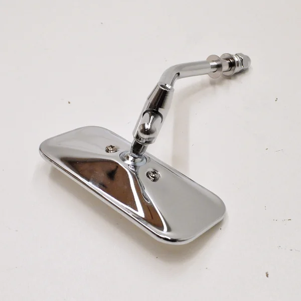 Rectangular Mirror “Early Style” w/ Adjustable Arm - Chrome - Left or Right Side - Fits ALL Harley Davidson Sportster and Big Twin Models - Image 5