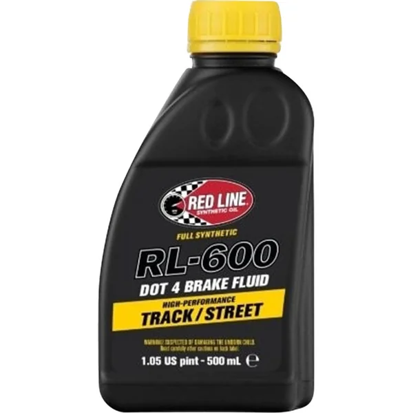 Red Line RL-600 DOT 4 Brake Fluid