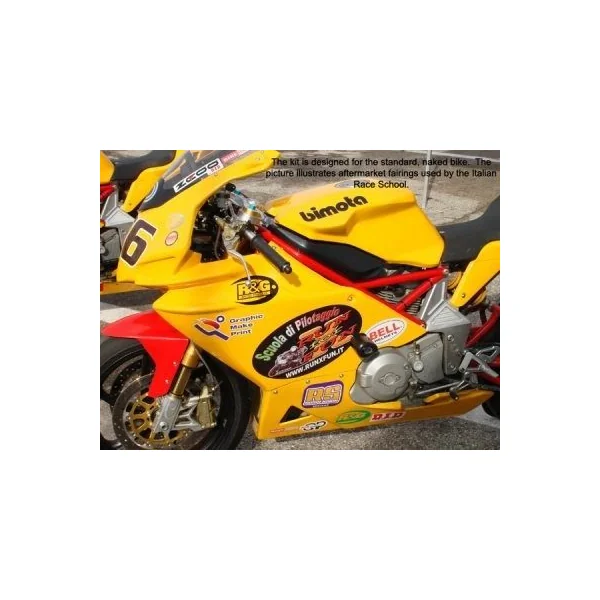 R&G Aero Crash Protectors for Bimota DB5 (BLACK)