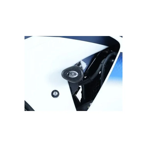 R&G Aero Crash Protectors for Suzuki GSXR1000 K9- [Non-Drill Kit] (White) - Image 5