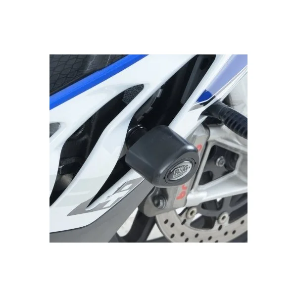 R&G Aero Style Crash Protectors for BMW HP4 ’13-’14 & S1000RR ’12-’14, White - Image 4