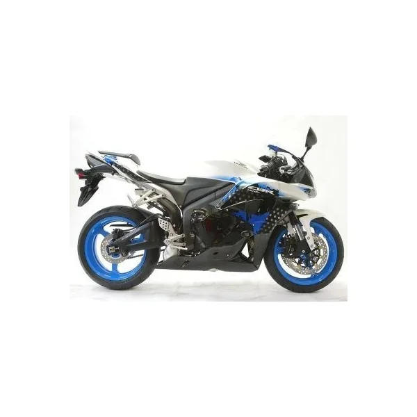 R&G Aero Style Crash Protectors for Honda CBR600RR ’09-’12, White - Image 3