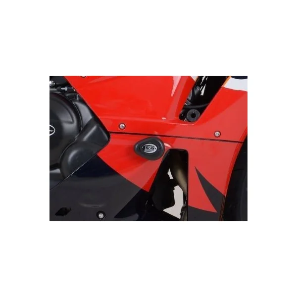 R&G Aero Style Crash Protectors for Honda CBR600RR ’13-’16, White - Image 4