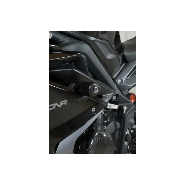 R&G Aero Style Crash Protectors for Triumph Daytona 675 ’13-’16, White (CP0333WH) - Image 6