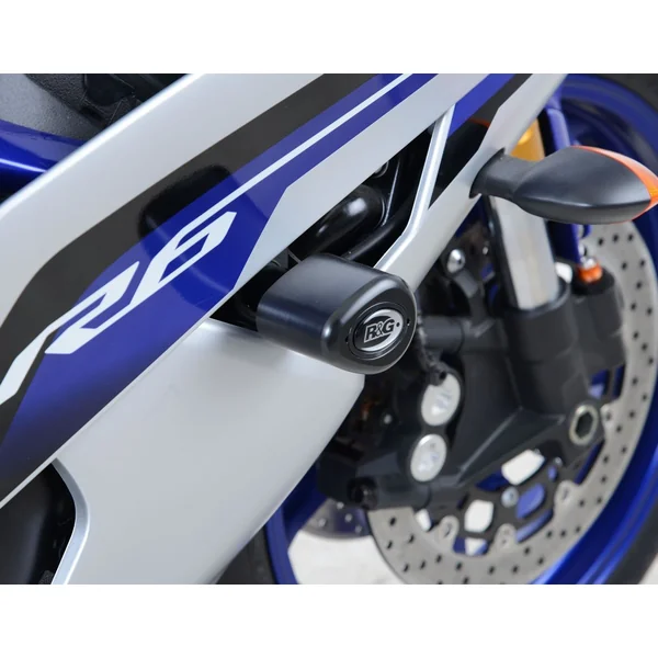 R&G Aero Style Crash Protectors for Yamaha YZF-R6 ’06-’16, White - Image 2
