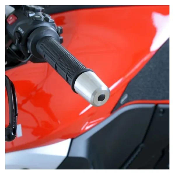 R&G Bar End Sliders for the Ducati Streetfighter V4 (S) ’20- (Stainless)