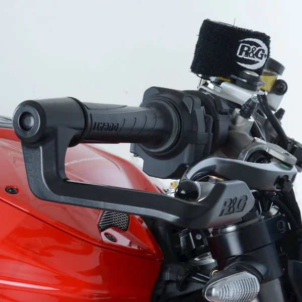 R&G Brake Lever Guard for Triumph Tiger 850 Sport ’21-, Tiger 900 (GT/Rally (Pro)), Speed Triple S ’16- / Speed Triple R ’16- / Speed Triple RS ’18-20 & Speed Triple 1200 RS ’21- (With Mirrors) - Image 2