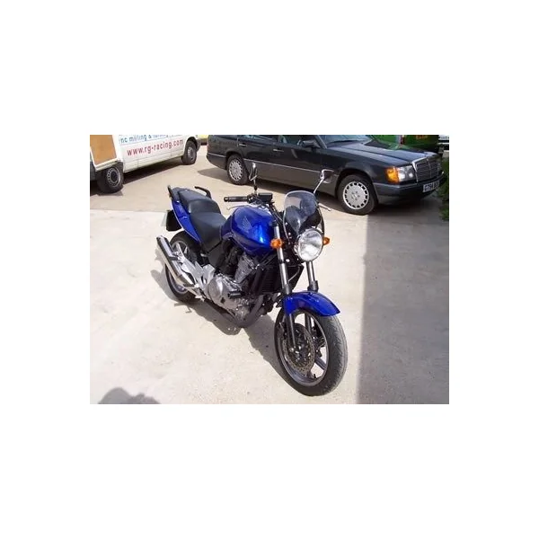 R&G Classic Style Crash Protectors for Honda CBF500 ’04-’08, White - Image 5