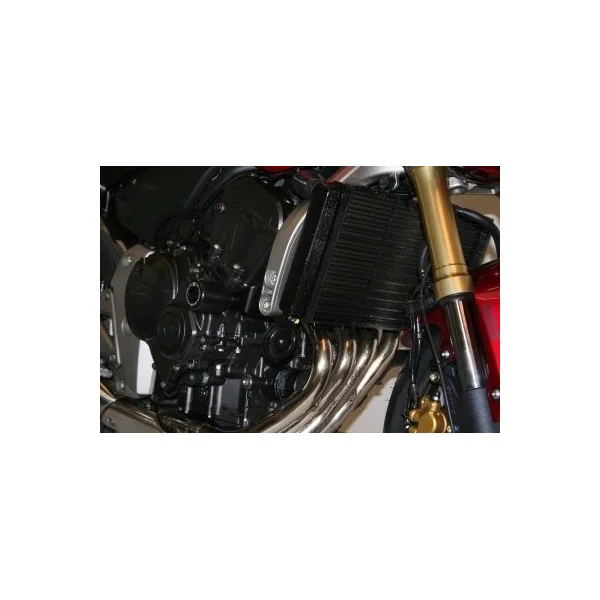 R&G Classic Style Crash Protectors for Honda CBF600 ’08-’12, White - Image 5