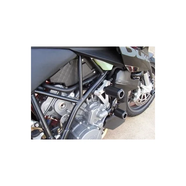 R&G Classic Style Crash Protectors for KTM 990 SMT ’08, Orange – OR (CP0154OR) - Image 5